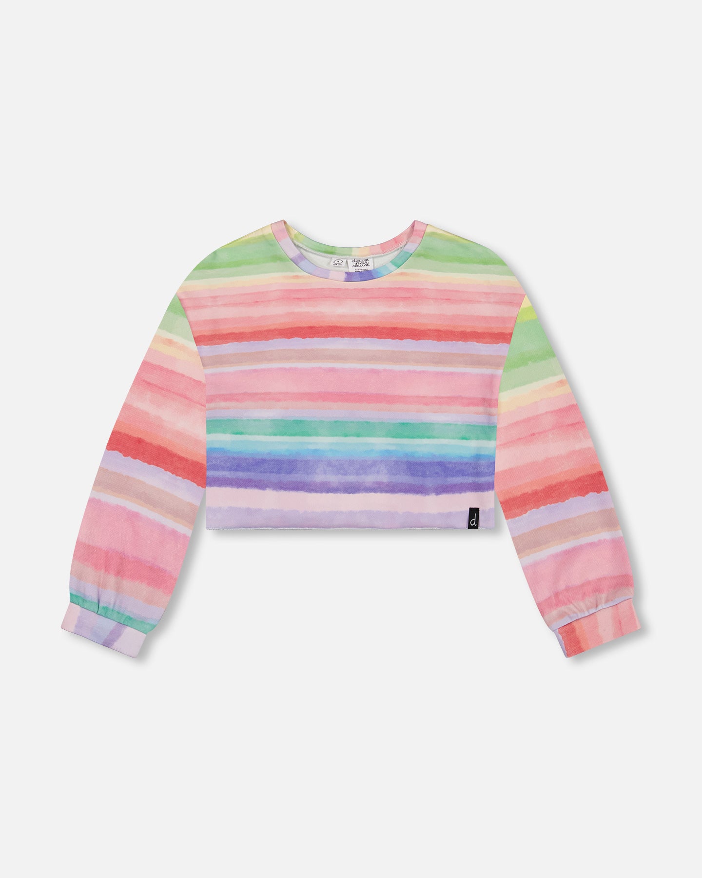 Rainbow sweatshirt best sale