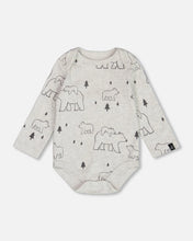 Load image into Gallery viewer, Printed Bears Organic Cotton Onesie
