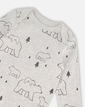 Load image into Gallery viewer, Printed Bears Organic Cotton Onesie
