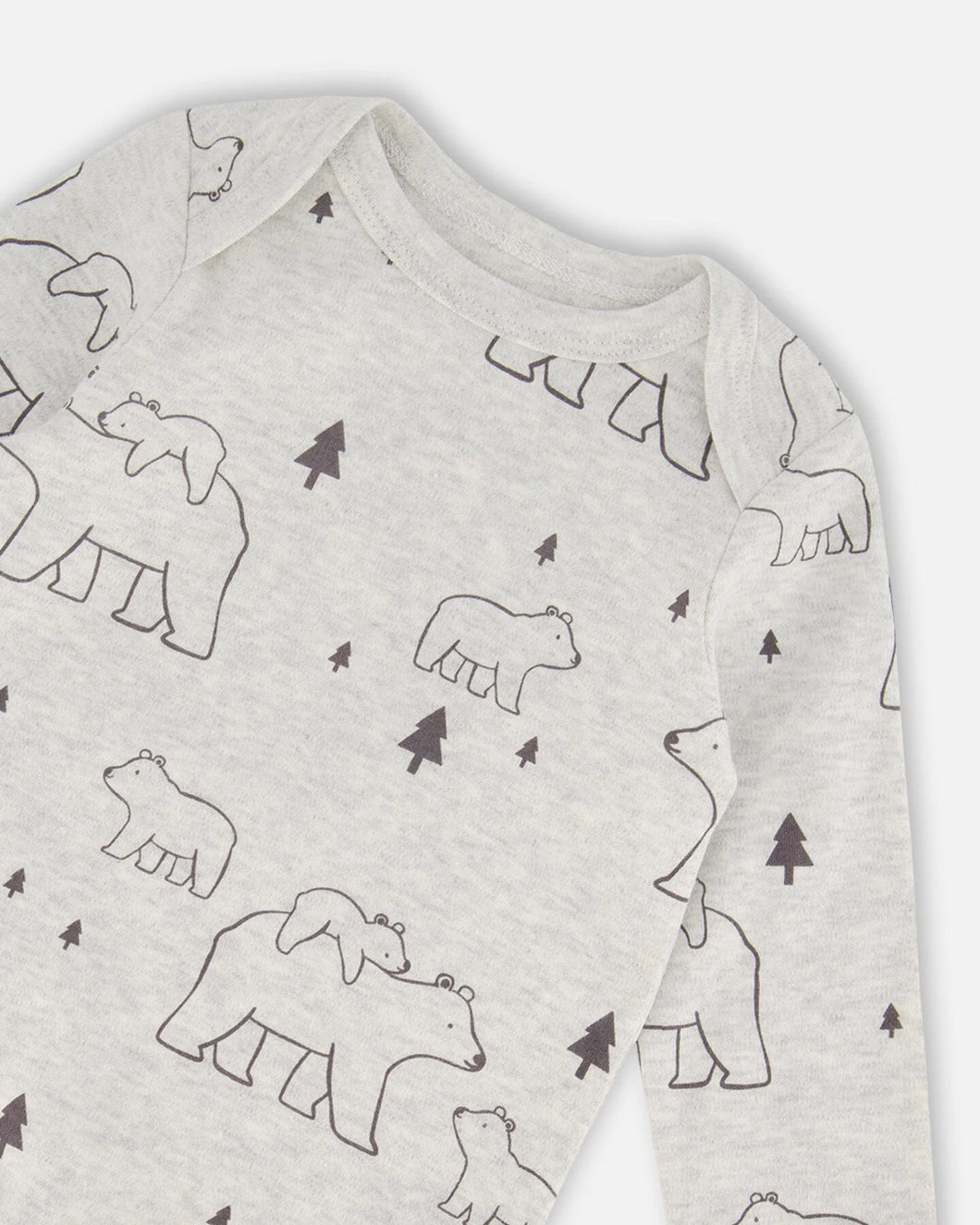 Printed Bears Organic Cotton Onesie